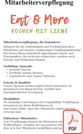 Mitarbeiterverpflegung consequat magna  est proident